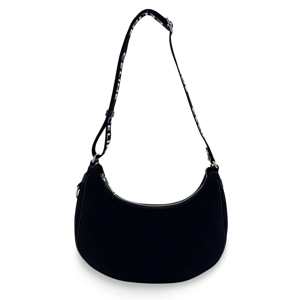 Celine Medium Ava Bag Textile Black #374194C69B